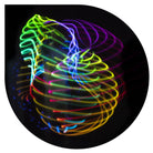 Astral Hoop 23, light effect on dark background