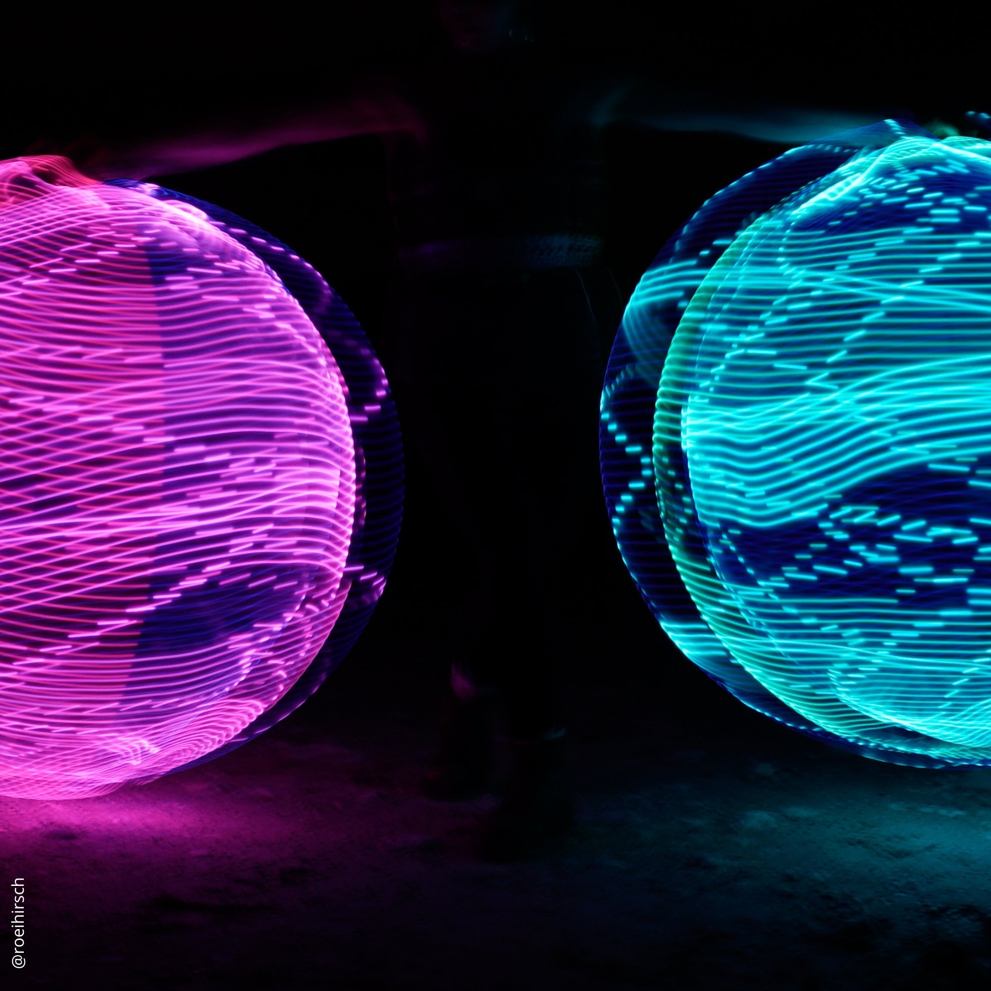 LED Hula Hoop ~ Color store changing magic