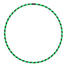 full size green/black hoop