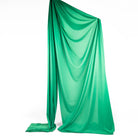 Firetoys youth aerial silk in kelly green rigged