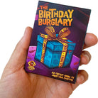 birthday burglary game in hand