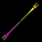 LUMI LED flowerstick glowing with 1 yellow light and 1 purple light